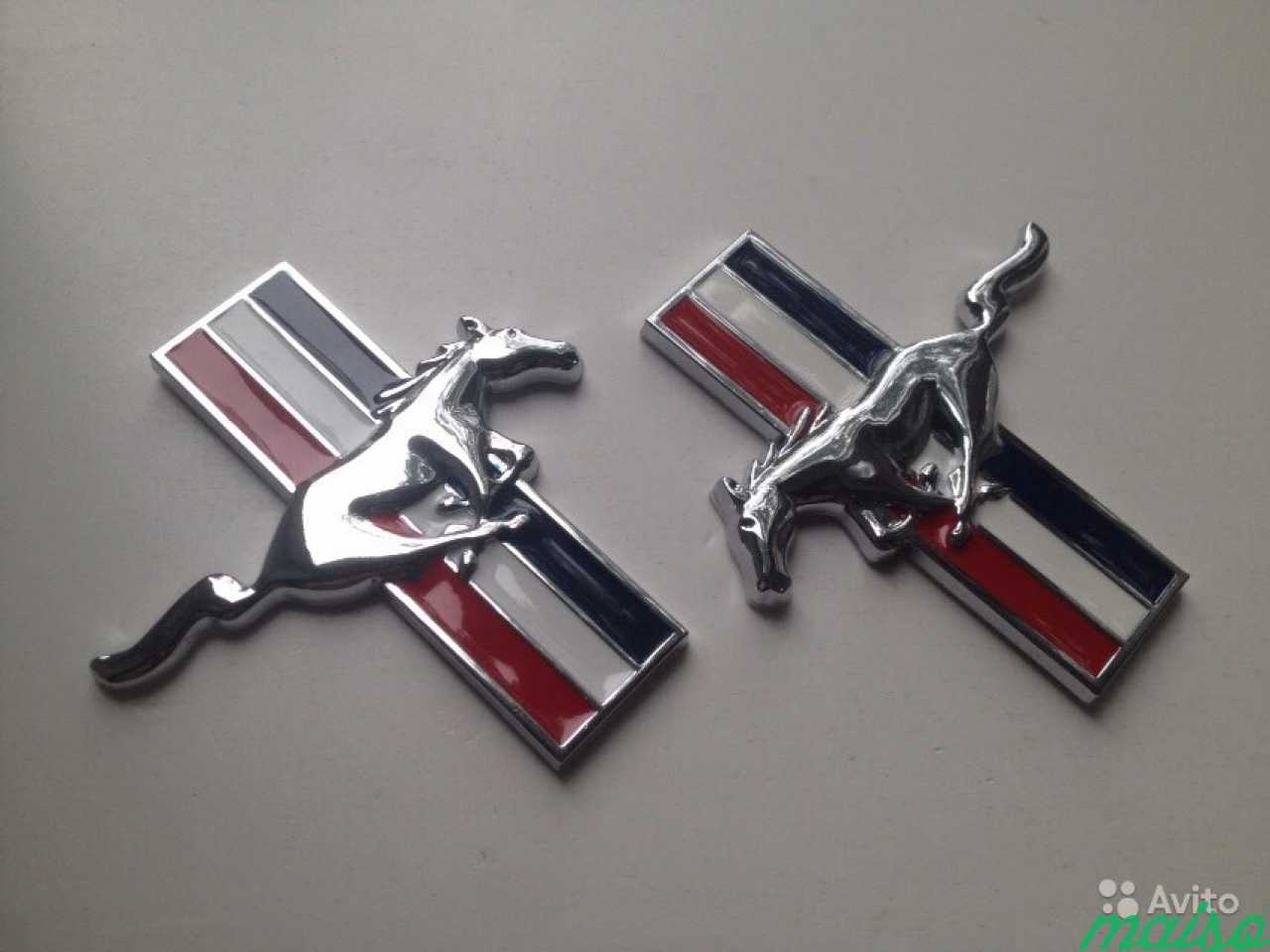 Эмблемы Ford Mustang на крылья 2 штуки в Санкт-Петербурге. Фото 4