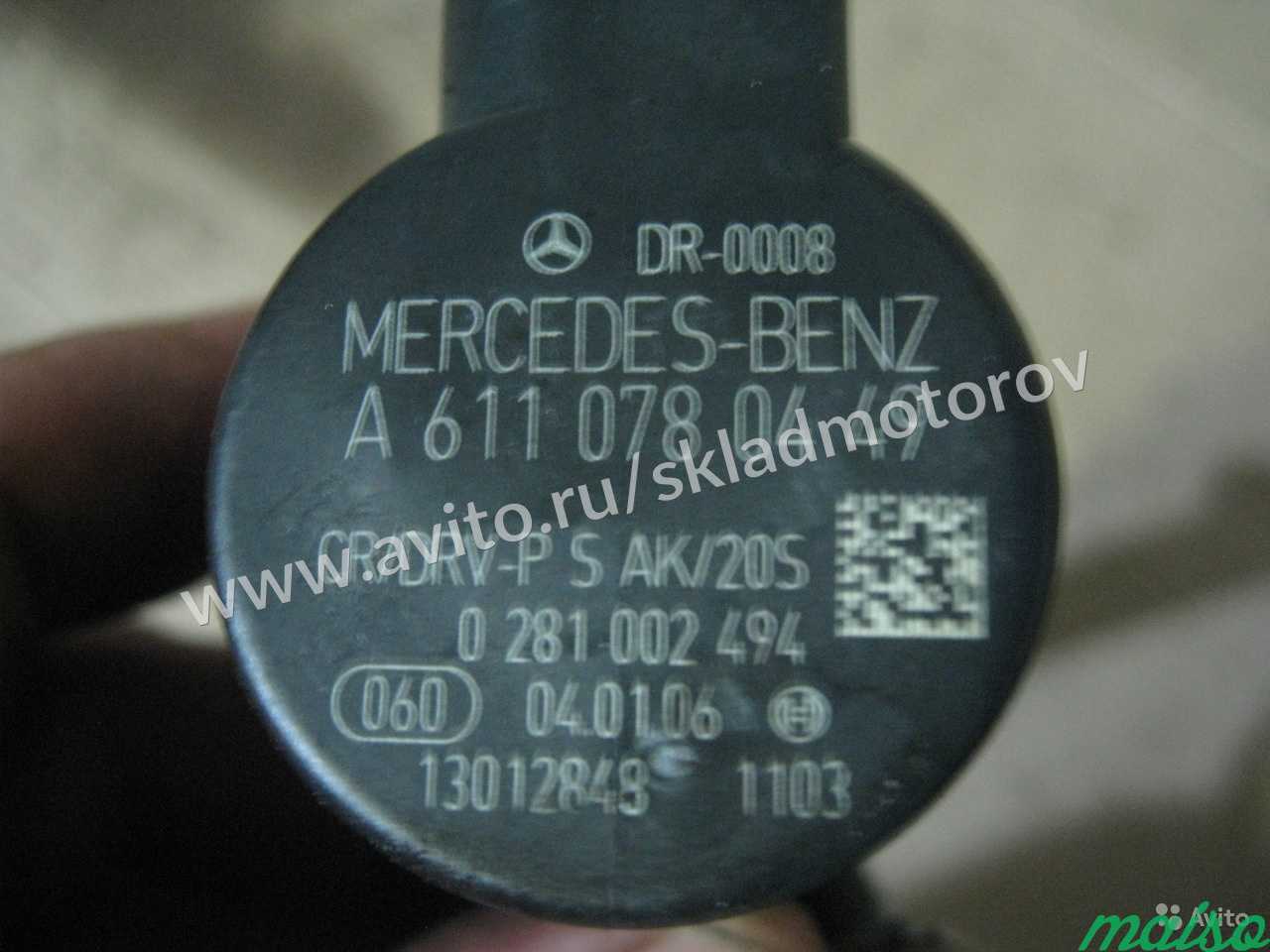 Рейка топливная рампа Mercedes Benz 3.2 CDI в Санкт-Петербурге. Фото 4