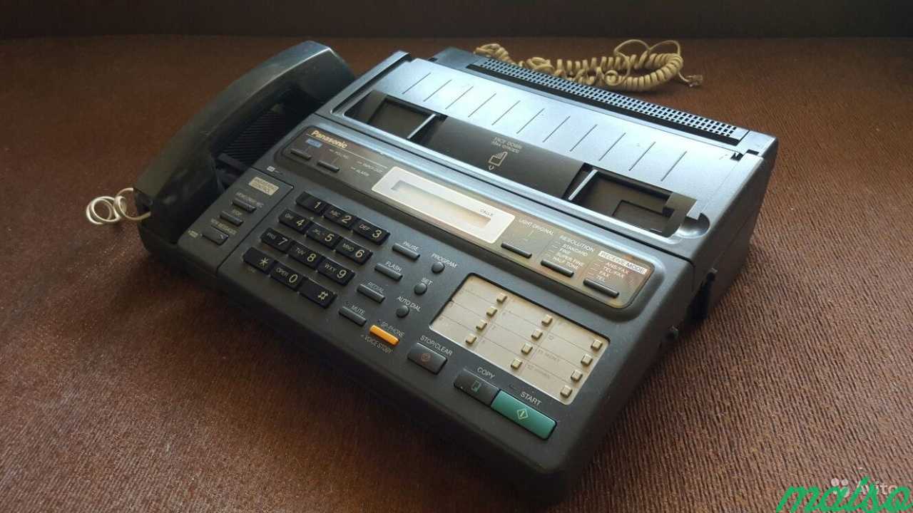 Телефон факс Panasonic kf-f130 в Санкт-Петербурге. Фото 3