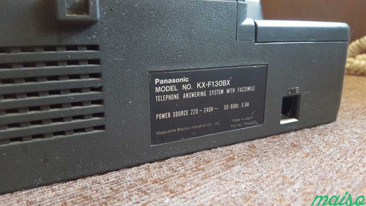 Телефон факс Panasonic kf-f130 в Санкт-Петербурге. Фото 2