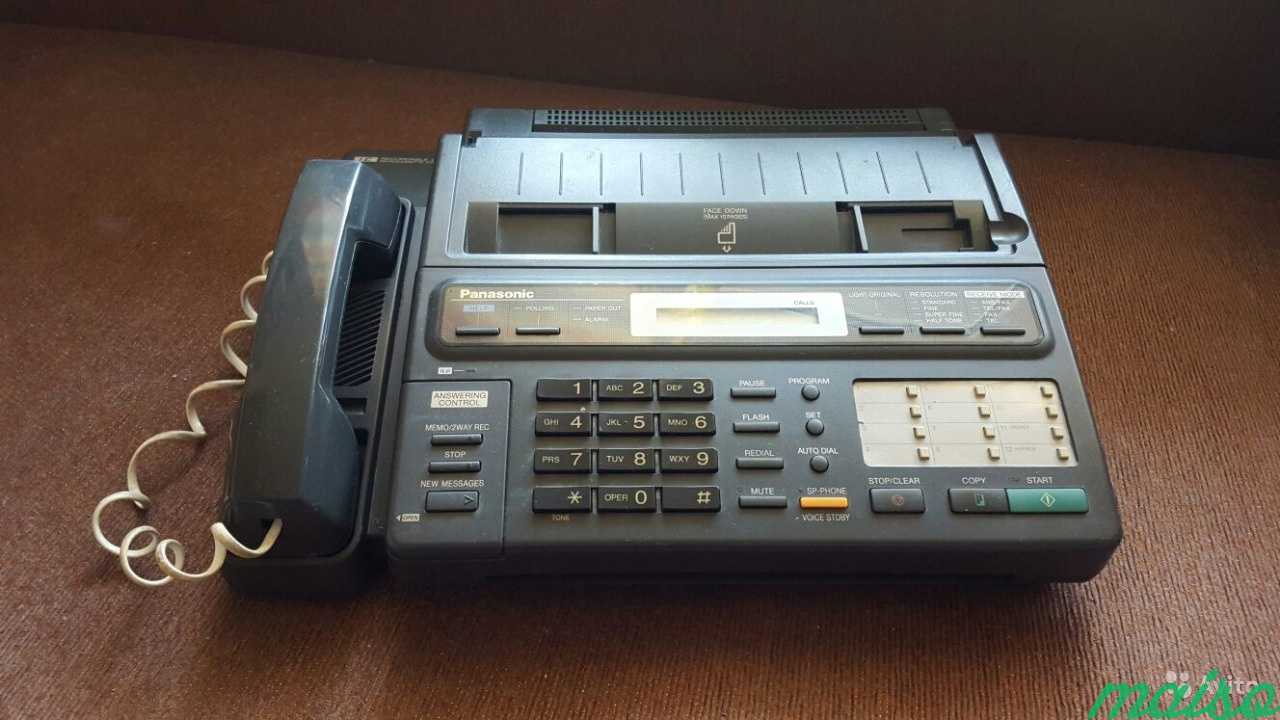 Телефон факс Panasonic kf-f130 в Санкт-Петербурге. Фото 1
