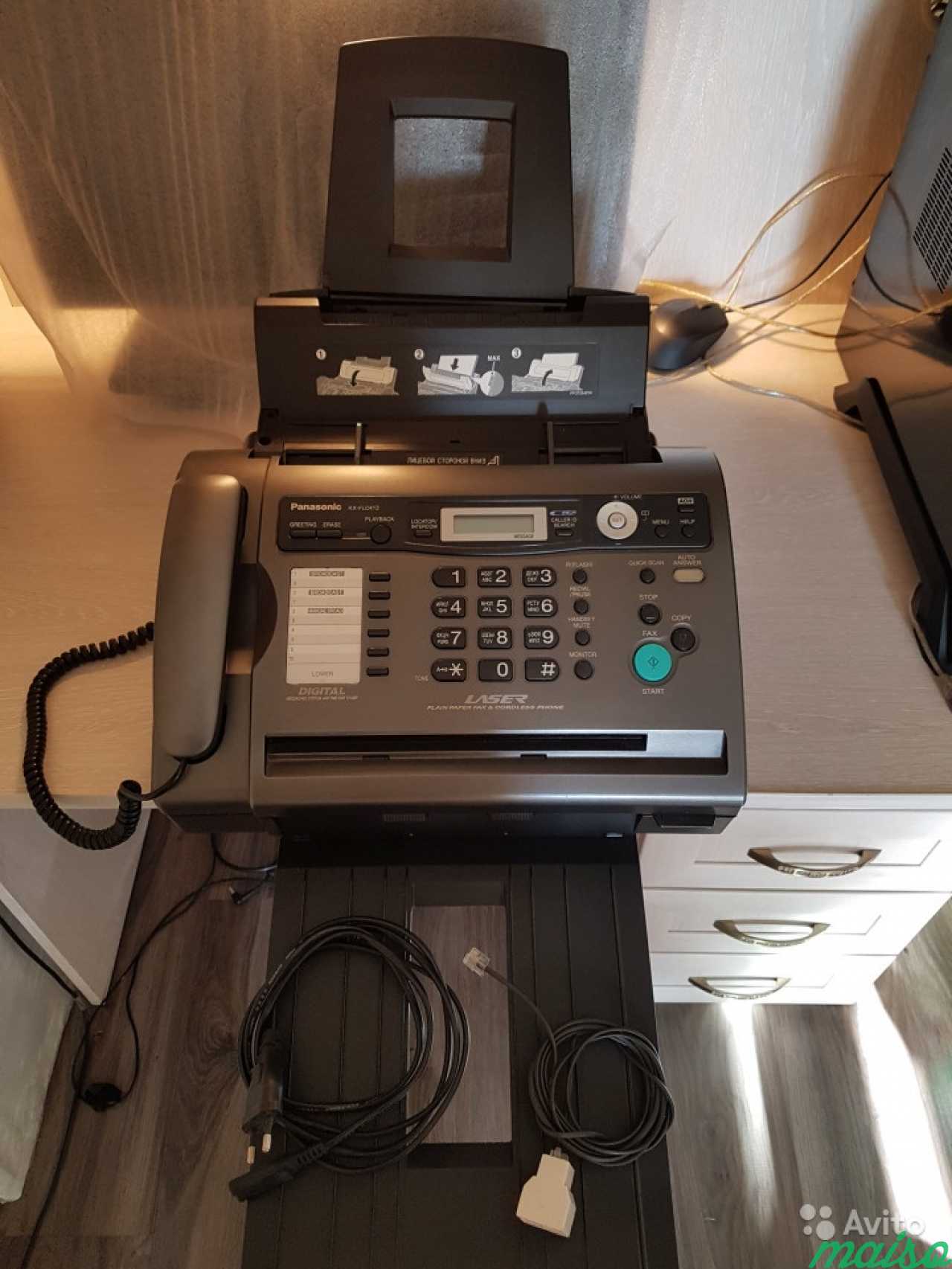 Телефон-Факс Panasonic KX-FLC413 в Санкт-Петербурге. Фото 2