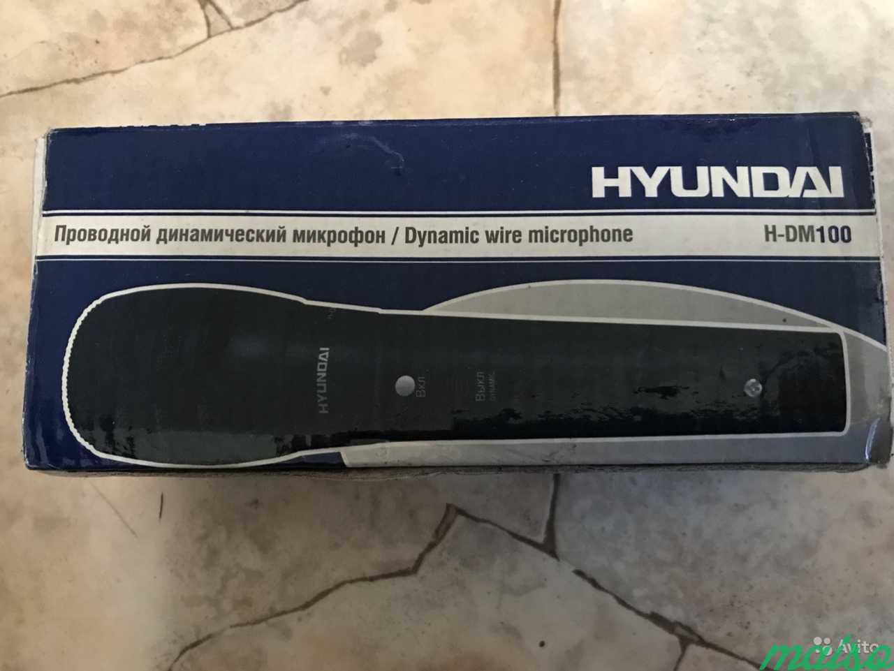 Проводной динамический микрофон Hyundai H-DM100 но в Санкт-Петербурге. Фото 1