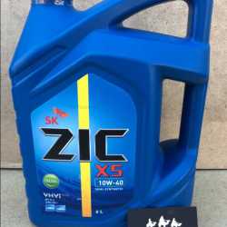 Моторное масло Zic X5 10w40 Diesel 6L