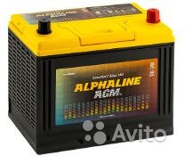 Аккумулятор alphaline AGM AX D26L (75) обр в Москве. Фото 1