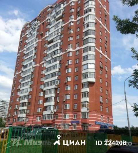 Сдам квартиру 4-к квартира 126 м² на 15 этаже 18-этажного монолитного дома в Москве. Фото 1