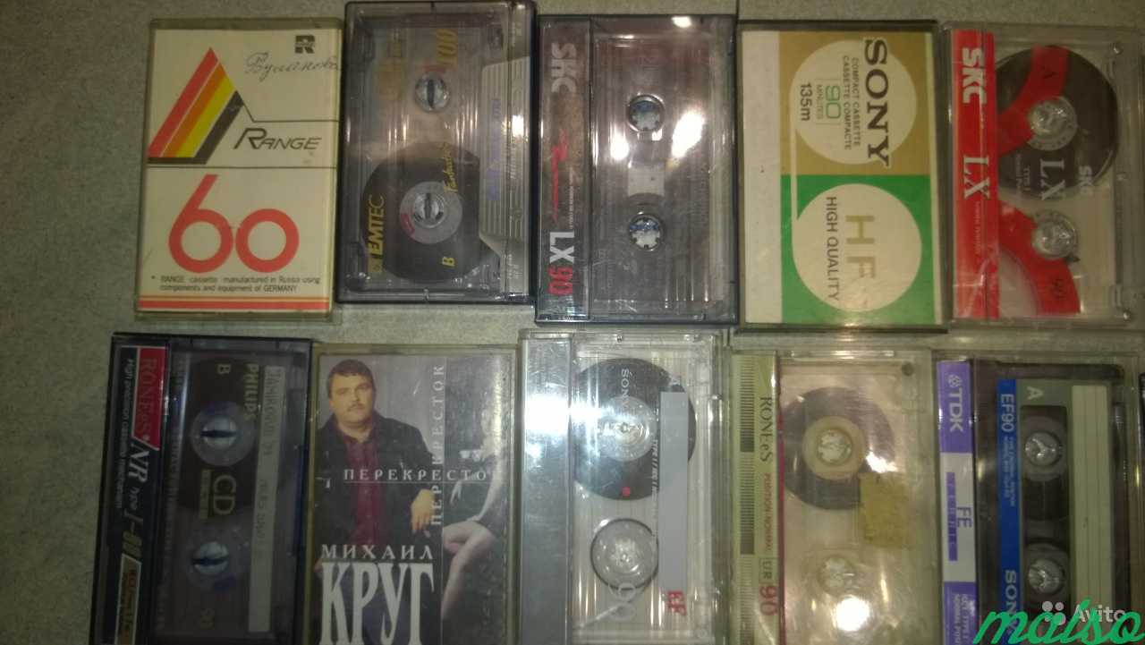 Старые аудиокассеты 22 штуки в Санкт-Петербурге. Фото 3