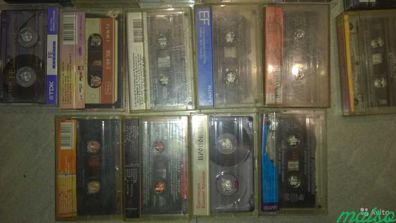 Старые аудиокассеты 22 штуки в Санкт-Петербурге. Фото 2