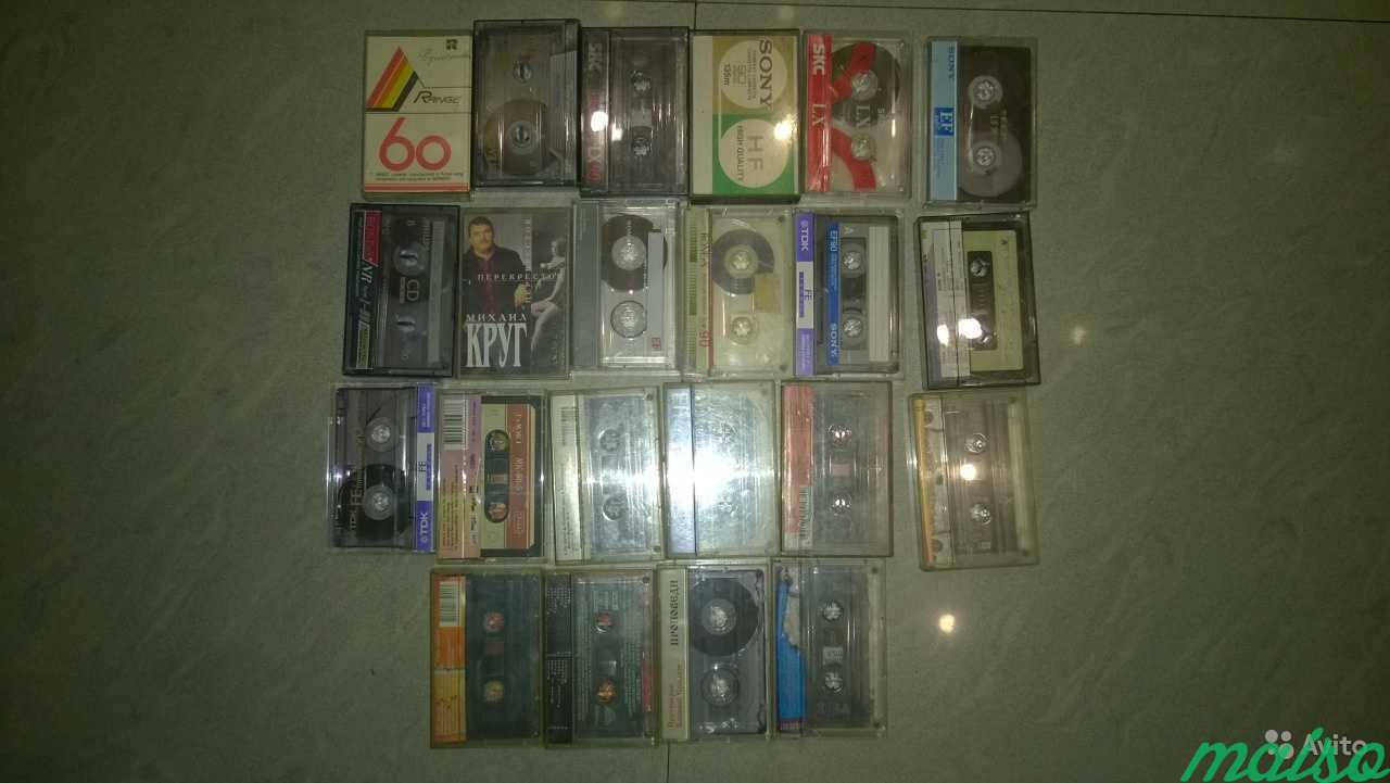 Старые аудиокассеты 22 штуки в Санкт-Петербурге. Фото 4