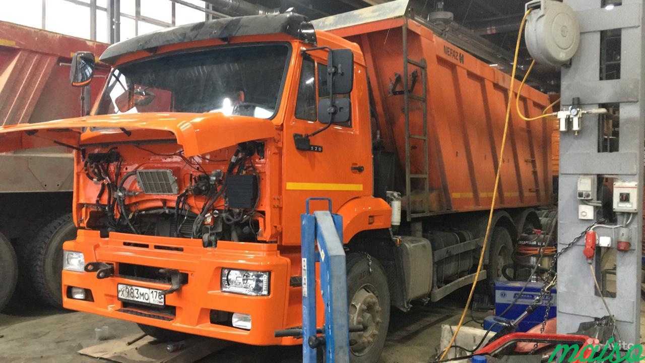 Аренда грузового авто грузовой технике самосвала в Санкт-Петербурге. Фото 2