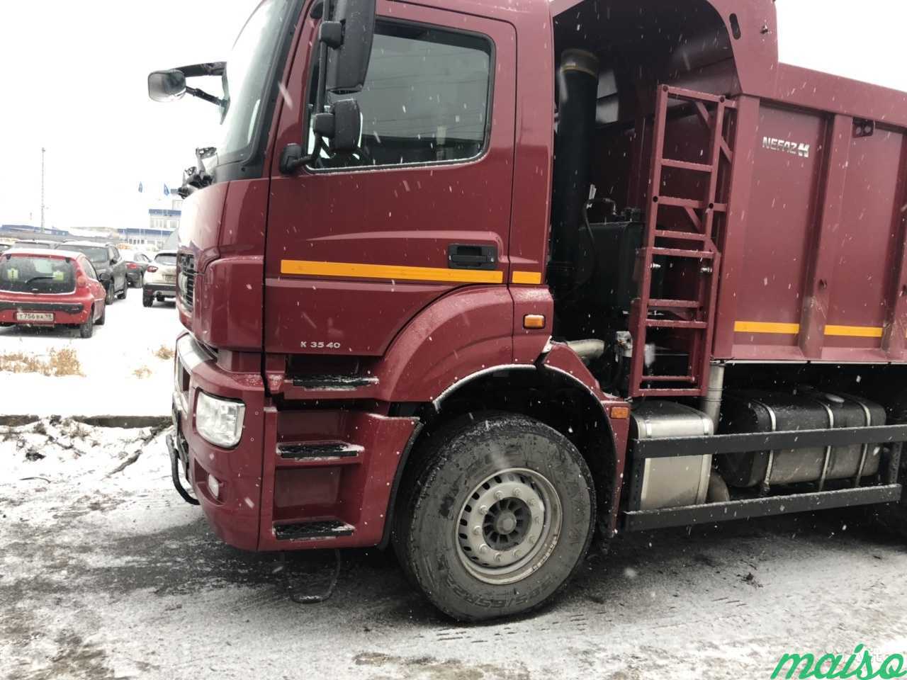 Аренда грузового авто грузовой технике самосвала в Санкт-Петербурге. Фото 3