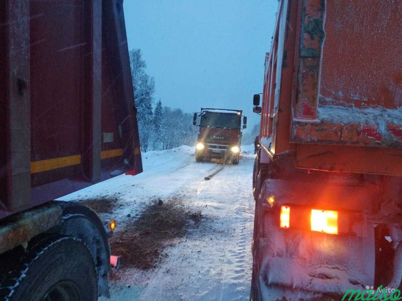 Аренда грузового авто грузовой технике самосвала в Санкт-Петербурге. Фото 1