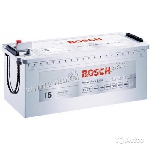 Аккумулятор Bosch T5 180R 077 180 а/ч в Москве. Фото 1