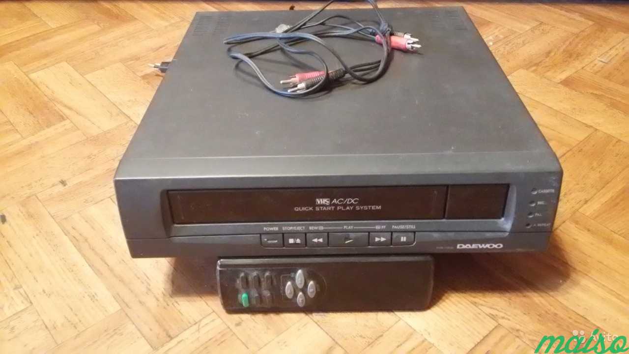 Видеоплеер VHS, Daewoo DVR-1181D. Не работает, б/у в Санкт-Петербурге. Фото 1