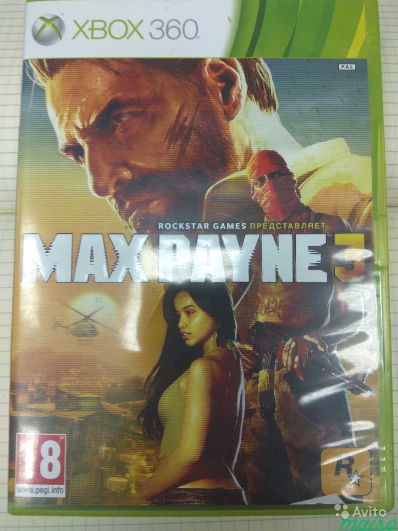 Max Payne 3 на Xbox360 в Санкт-Петербурге. Фото 1