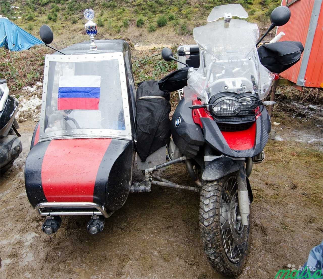 Коляска (люлька) для мотоцикла BMW R1200GS в Санкт-Петербурге. Фото 3