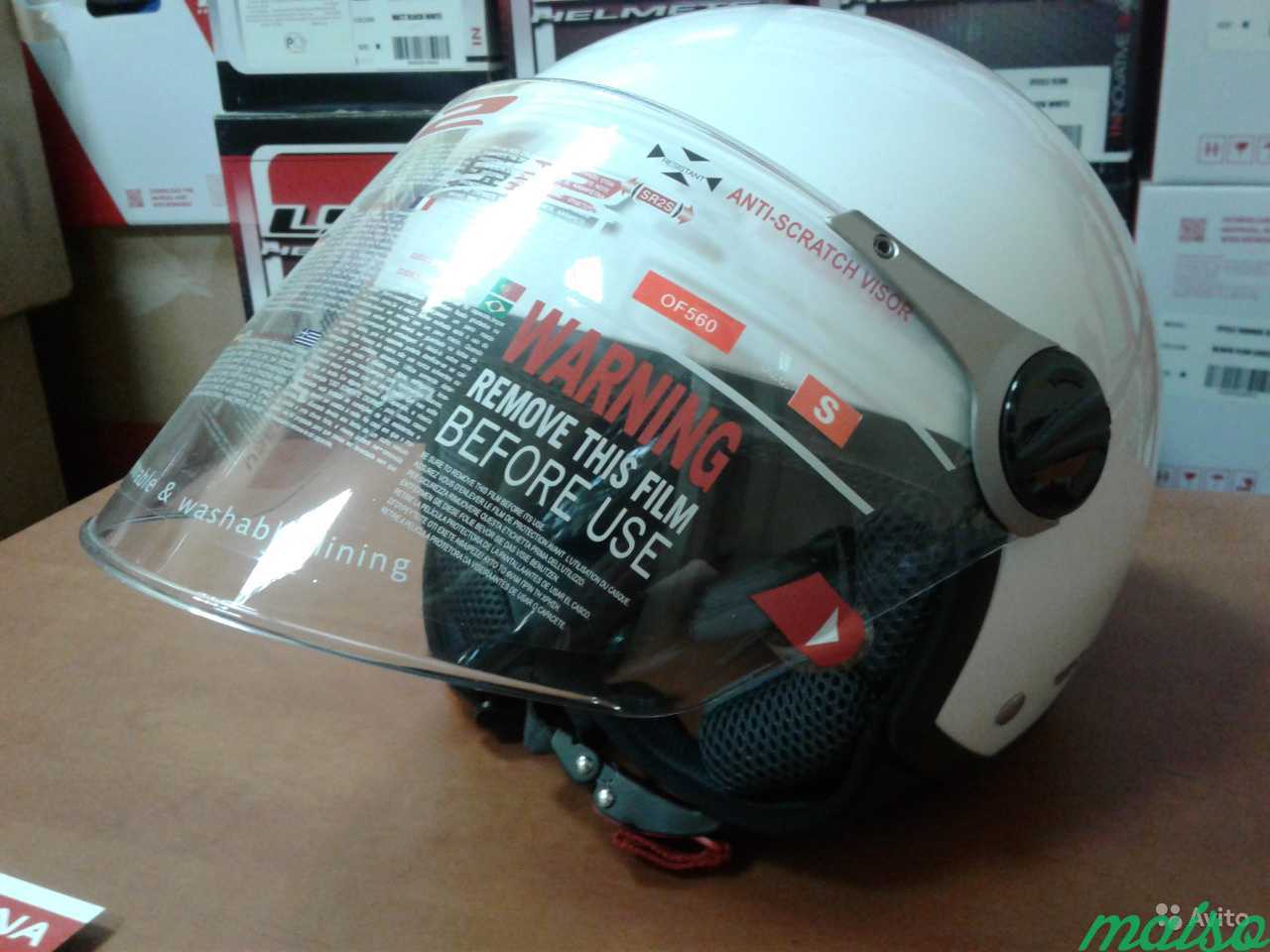 Шлем открытый LS2 OF560 (Испания) безопасность 4* в Санкт-Петербурге. Фото 3