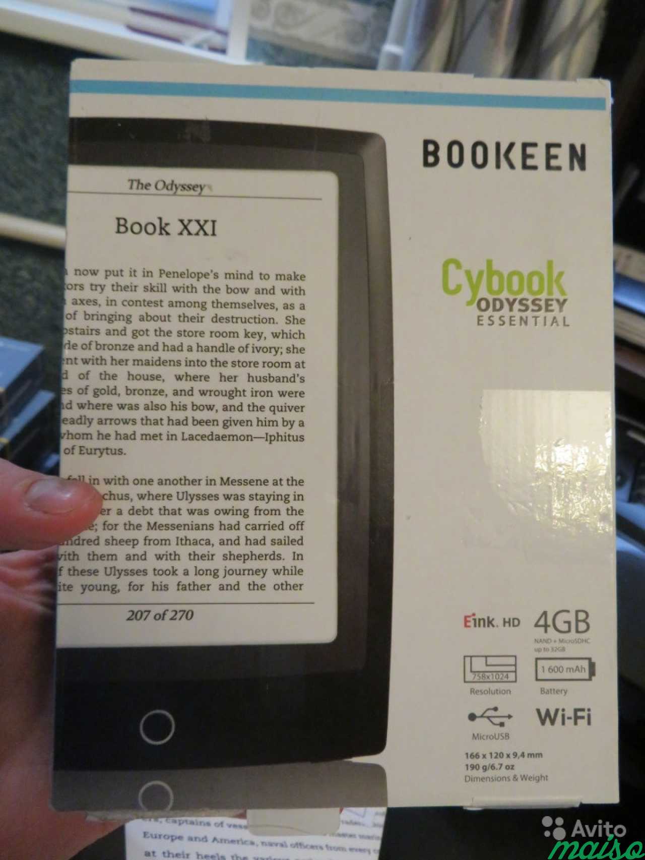 Bookeen Cybook Odyssey разбита в Санкт-Петербурге. Фото 1