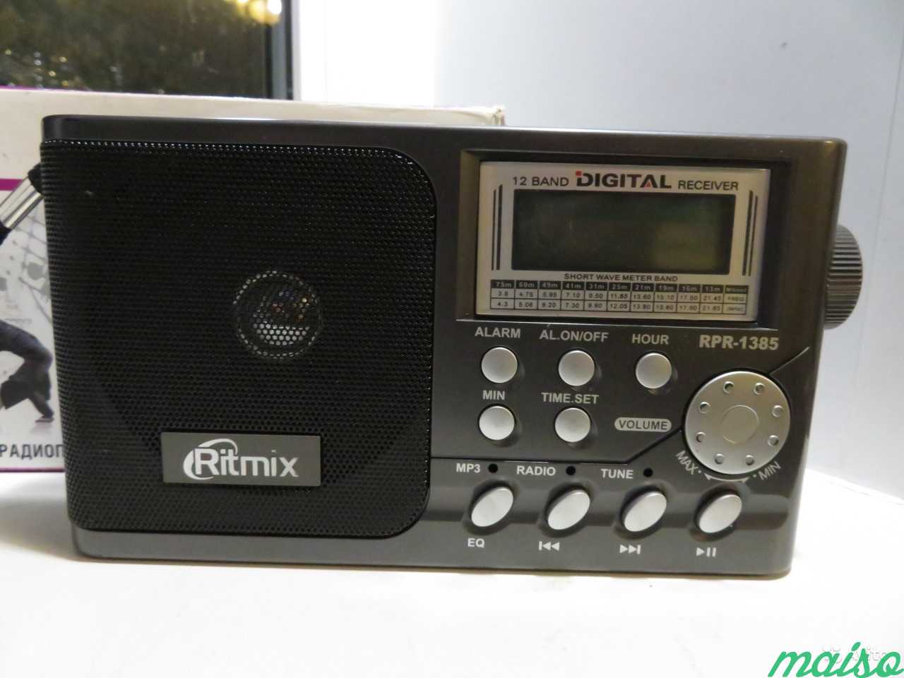 Радиоприемник Ritmix RPR-1385 новый в Санкт-Петербурге. Фото 2