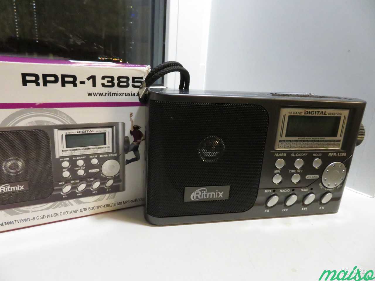 Радиоприемник Ritmix RPR-1385 новый в Санкт-Петербурге. Фото 6