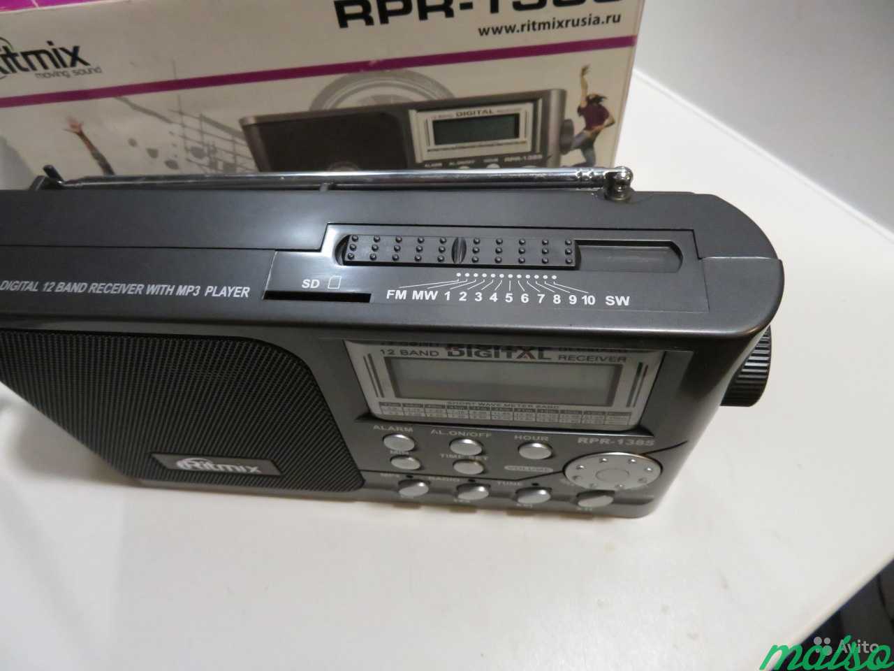 Радиоприемник Ritmix RPR-1385 новый в Санкт-Петербурге. Фото 4
