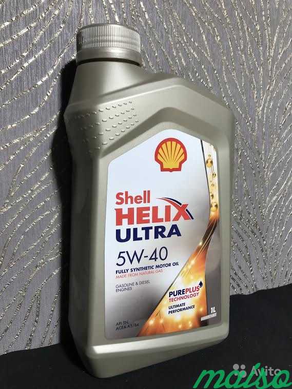 Масло Shell Helix ultra 5W40 в Санкт-Петербурге. Фото 1