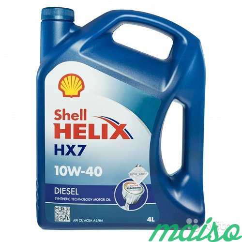 Масло Shell Helix Diesel HX7 10w40 4л 550046373 в Санкт-Петербурге. Фото 1