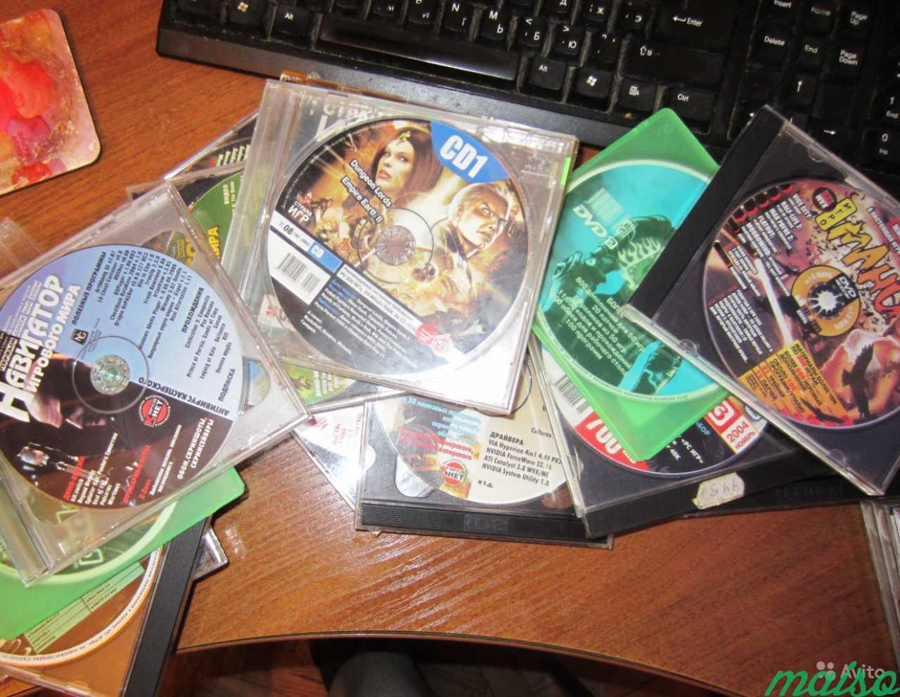 Коллекция дисков от игровых журналов в Санкт-Петербурге. Фото 1