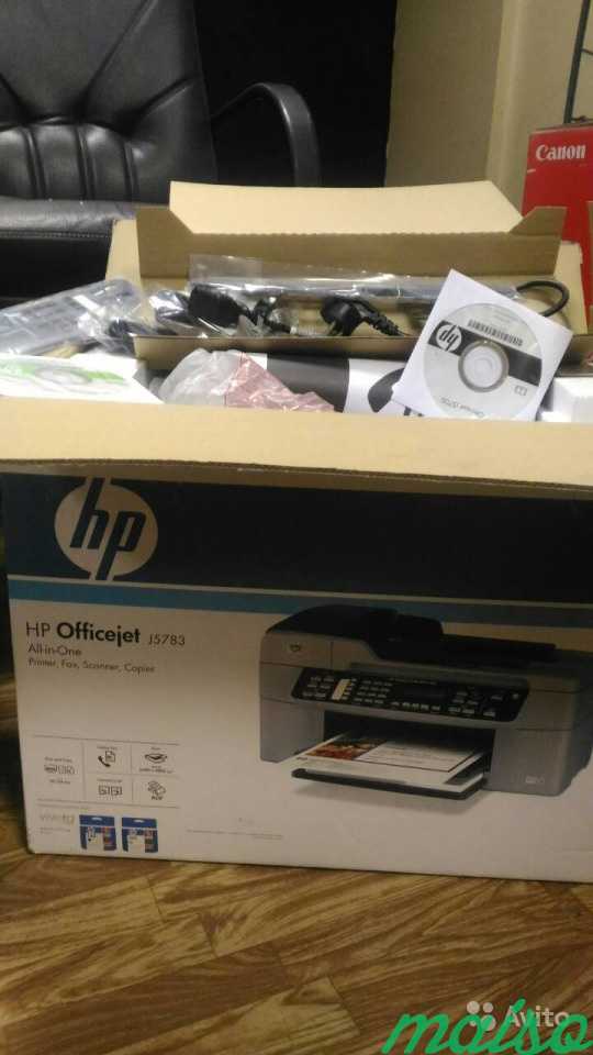 Принтер/ факс/сканер/копир HP Officejet J5783 в Санкт-Петербурге. Фото 1