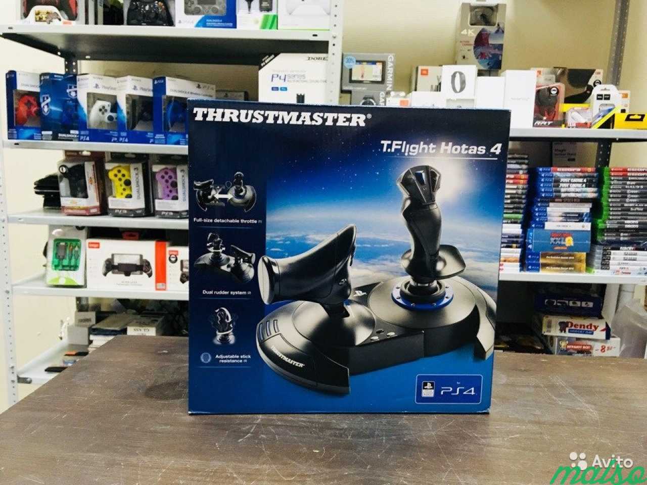 Джойстик Thrustmaster T-Flight Hotas 4 PS4/PC в Санкт-Петербурге. Фото 1