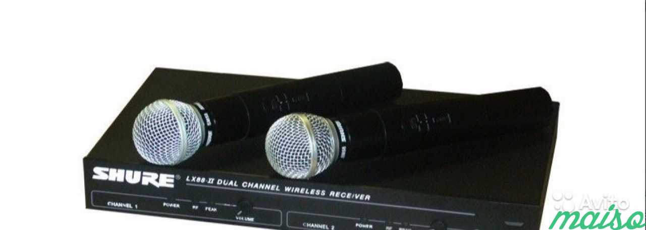 Продам радиомикрофоны Shure LX88 II в Санкт-Петербурге. Фото 1