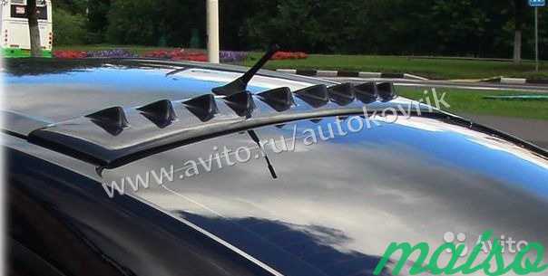 Накладка на крышу зубатка для Mazda 3 в Санкт-Петербурге. Фото 2