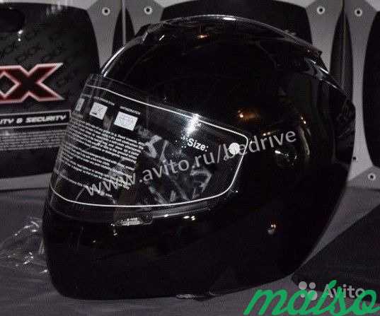 Шлем модуляр CKX M710 solid, черный матовый, XL в Санкт-Петербурге. Фото 1