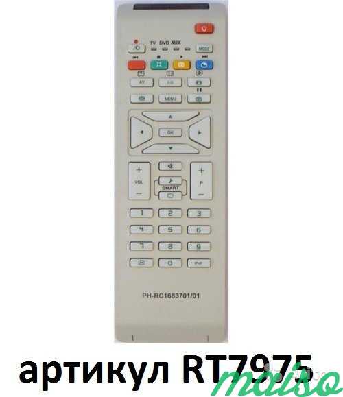 Пульт для телевизора Philips RC-1683701 в Санкт-Петербурге. Фото 1