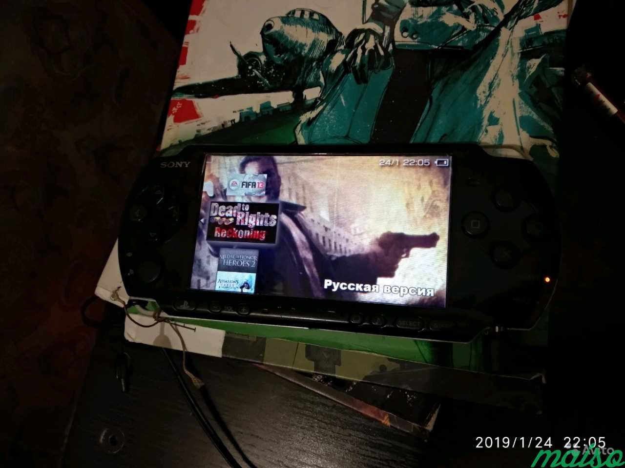 Sony PSP 3008 slim прошитая в Санкт-Петербурге. Фото 1