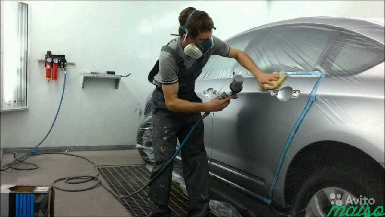 Кузовной ремонт авто, элементов и покраска машины в Санкт-Петербурге. Фото 1