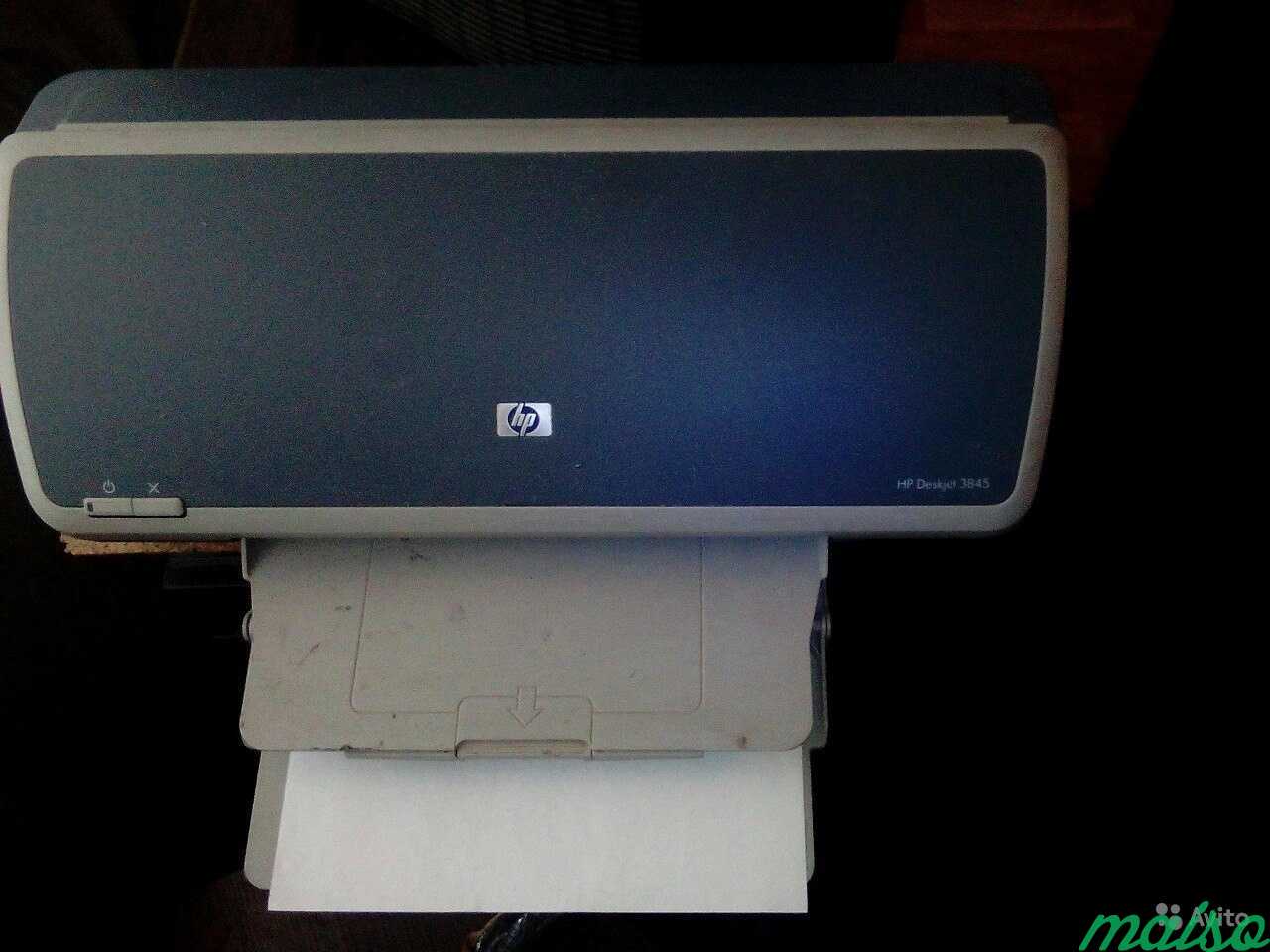 Б/у цветной струйный принтер HP deskjet 3845 в Санкт-Петербурге. Фото 1