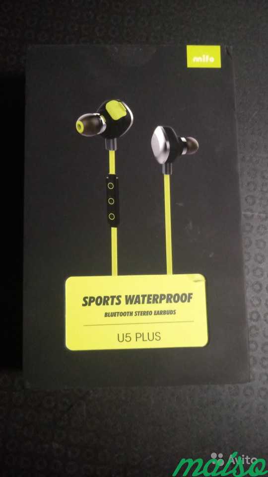 Наушники Bluetooth Sport Waterproof в Санкт-Петербурге. Фото 2