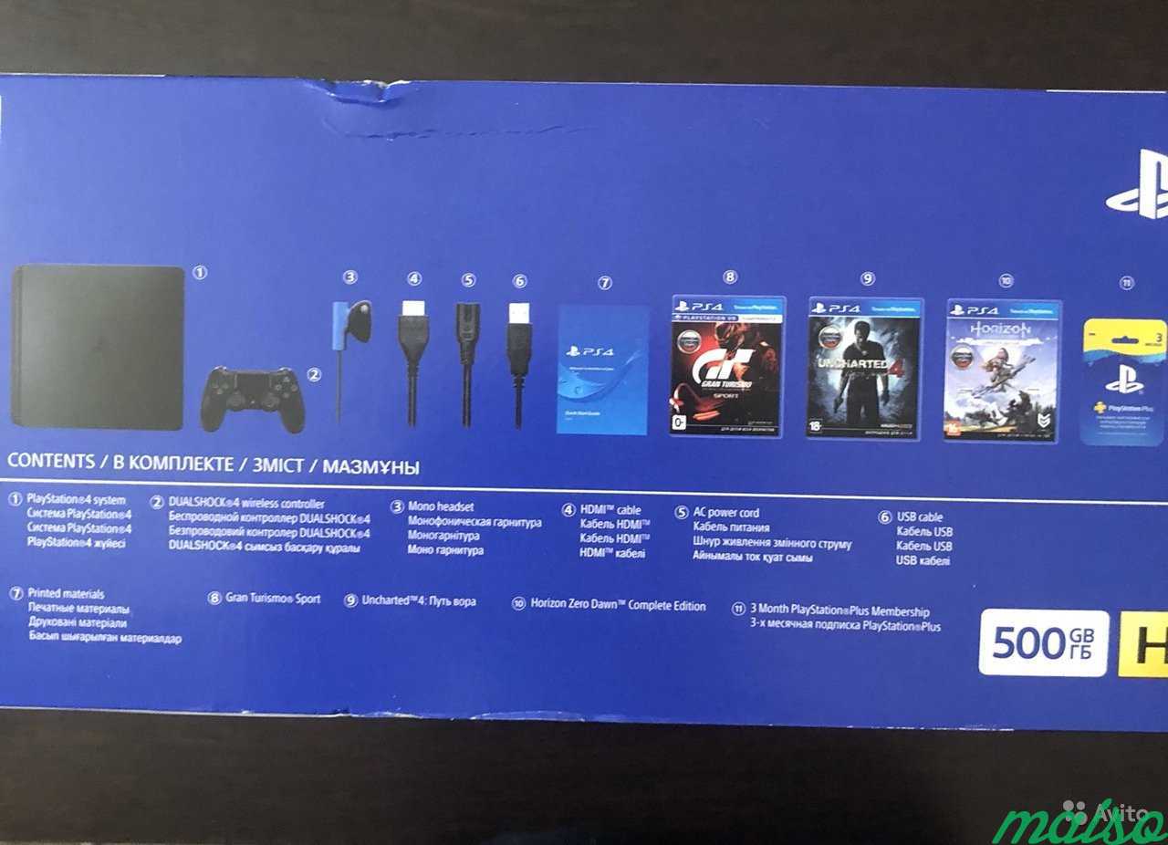 Новая Игровая приставка PS4 PlayStation 4 в запеча в Санкт-Петербурге. Фото 3