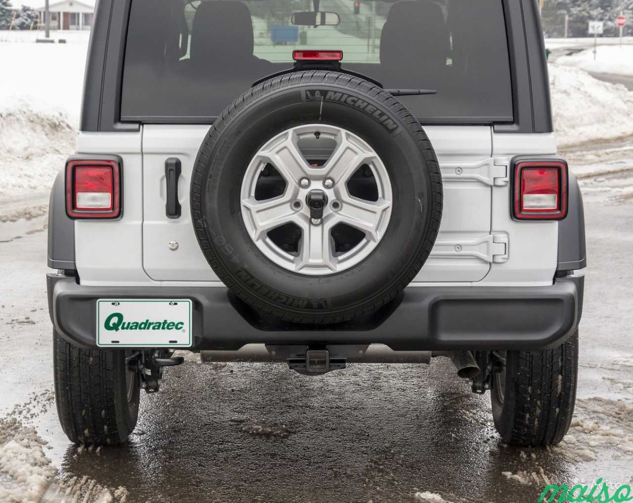 Прицепное устройство квадрат под фаркоп Jeep JL в Санкт-Петербурге. Фото 2