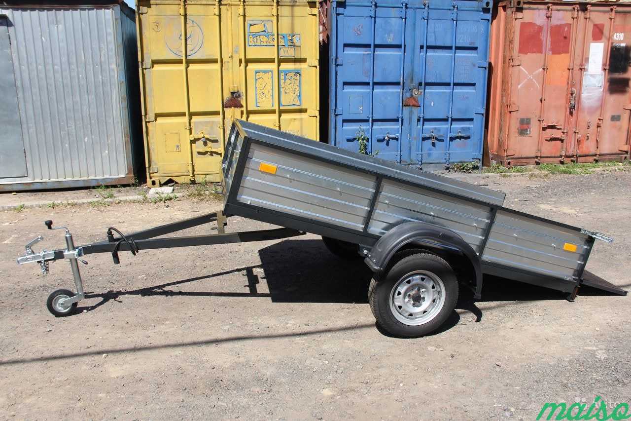 Бортовой прицеп для грузов, 2.5х1.3м в Санкт-Петербурге. Фото 3