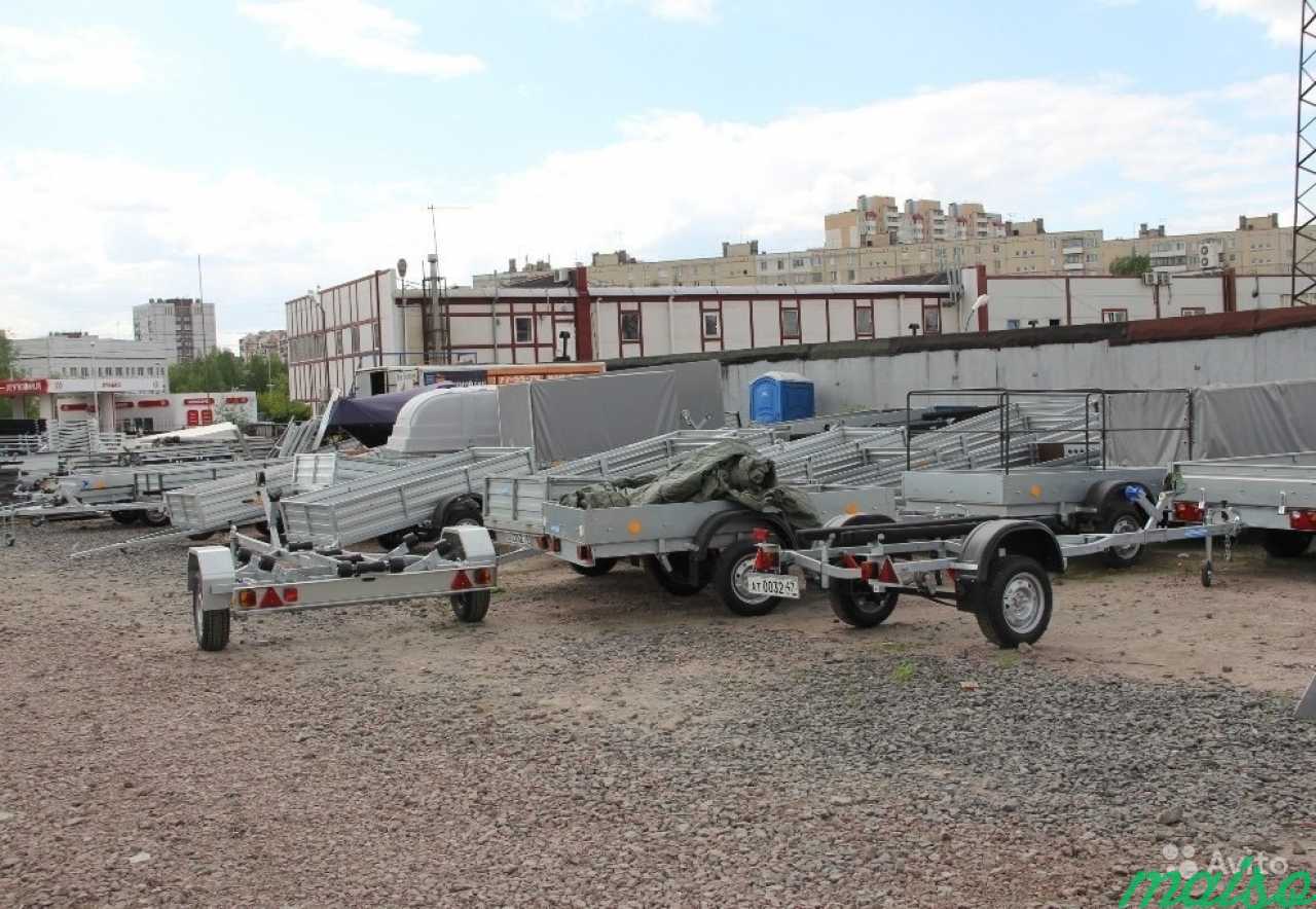 Легковые прицепы для лодок до 4.7 метров в Санкт-Петербурге. Фото 5
