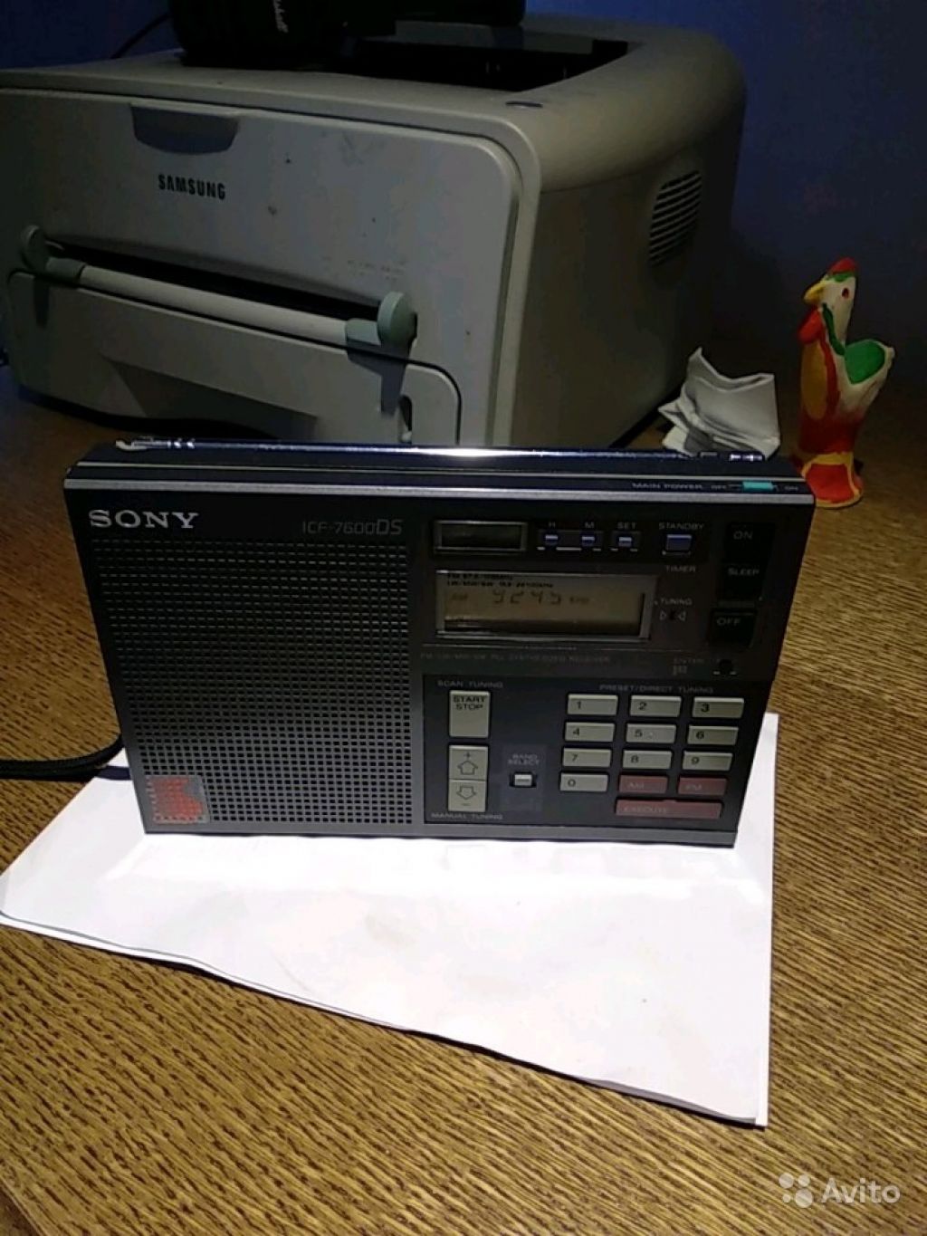 Радиоприемник sony icf-7600ds в Москве. Фото 1