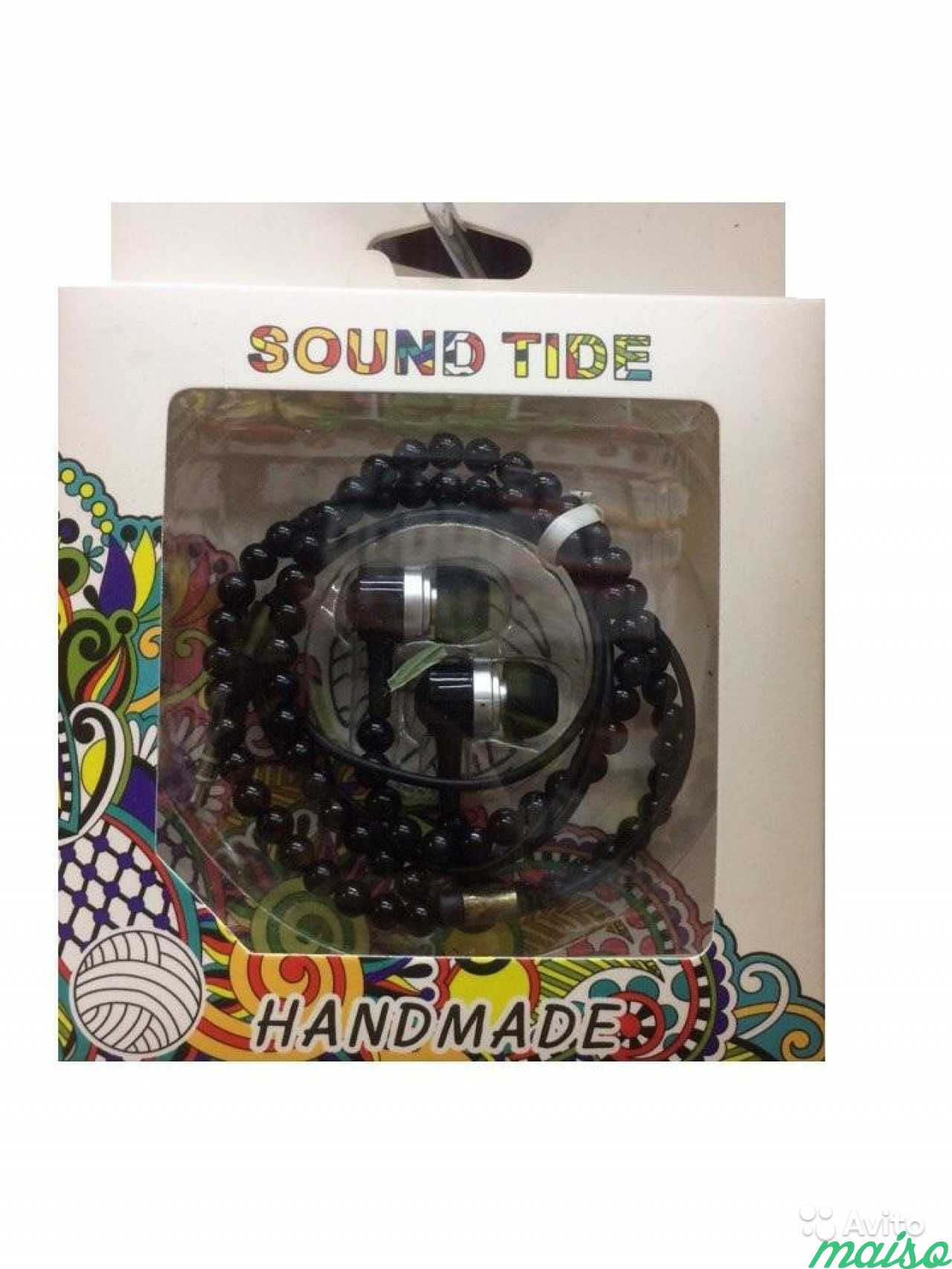 Наушники-чётки Handmade Sound Tide #01 в Санкт-Петербурге. Фото 1