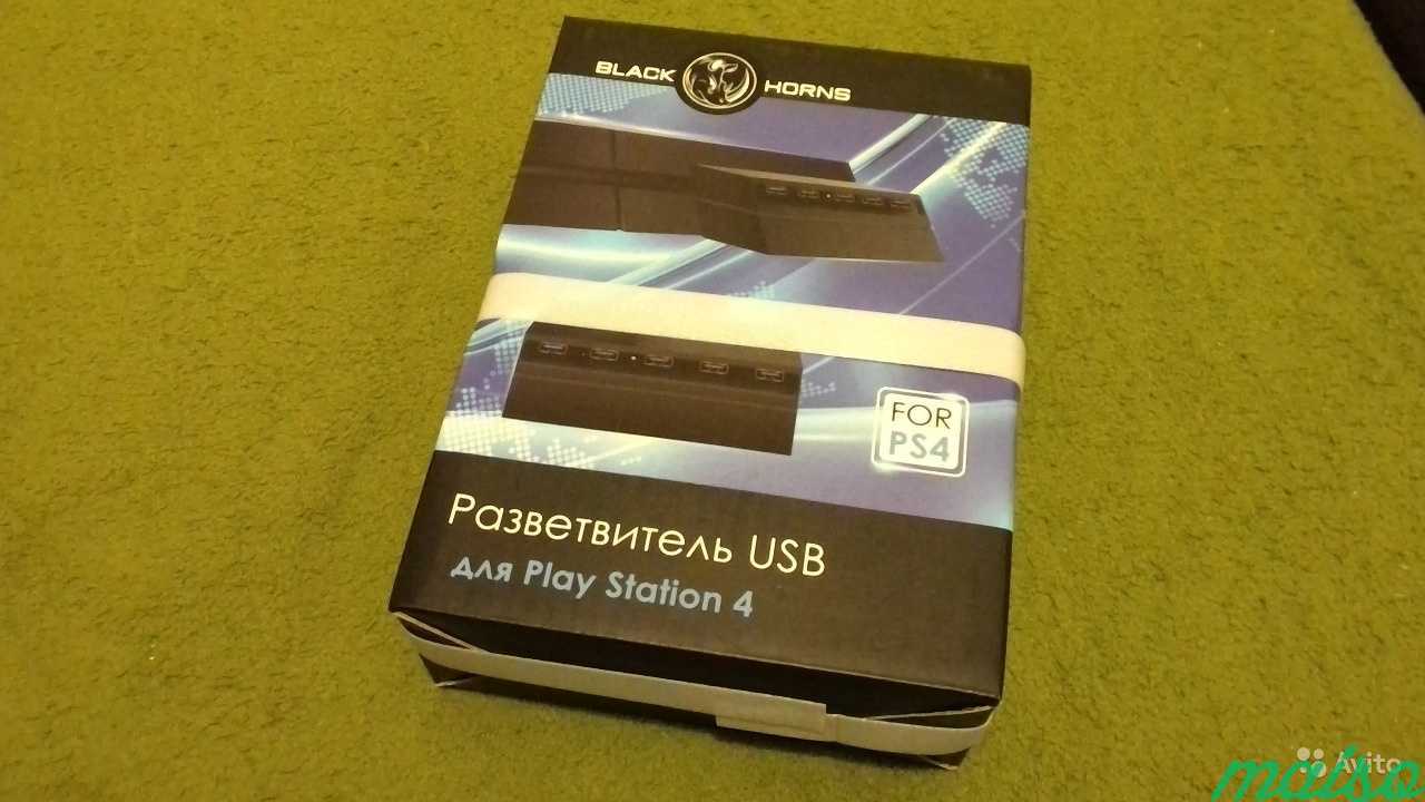 Разветвитель USB HUB для Playstation 4 PS4 в Санкт-Петербурге. Фото 1