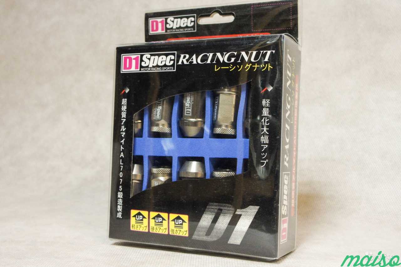 Спб Гайки D1 Spec Racing Nut 12х1.5 Gunmetal в Санкт-Петербурге. Фото 1