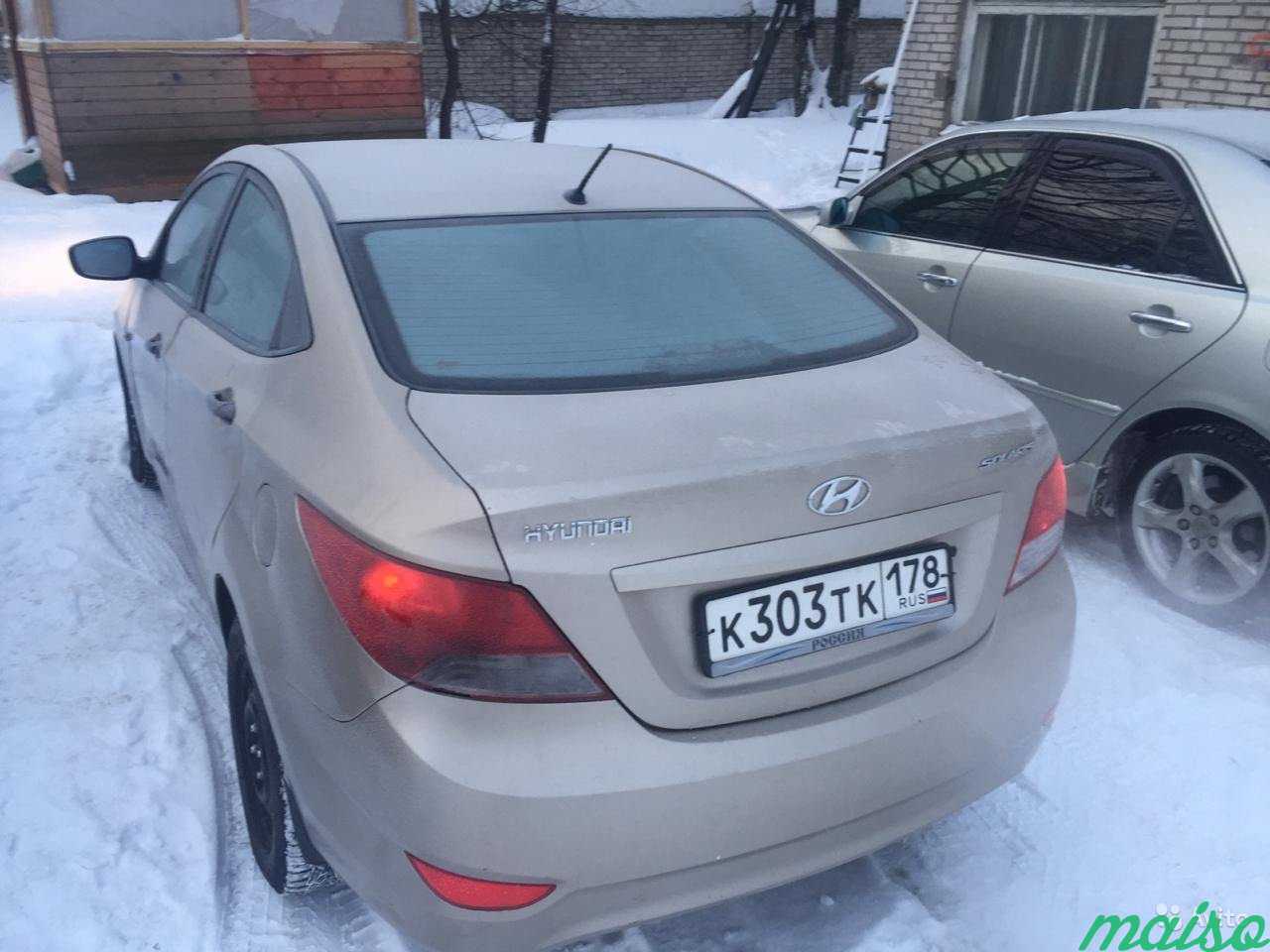 Автомобиль Hyundai Solaris АКПП в раскат в Санкт-Петербурге. Фото 5