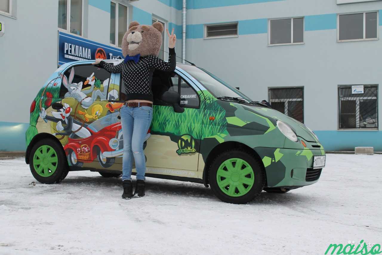 Реклама на авто. Изготовление и монтаж в Санкт-Петербурге. Фото 4