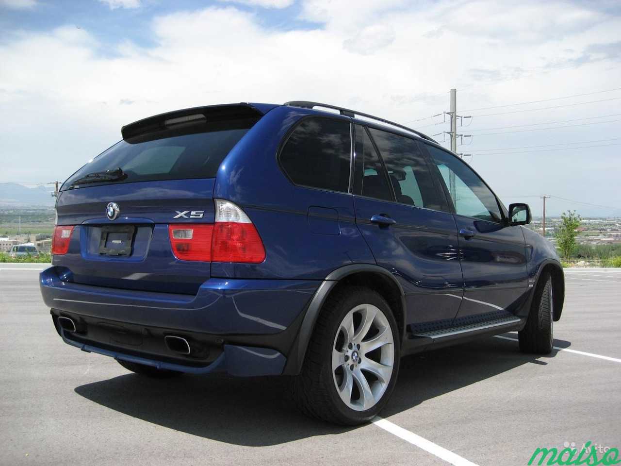 BMW x5 e53 синий