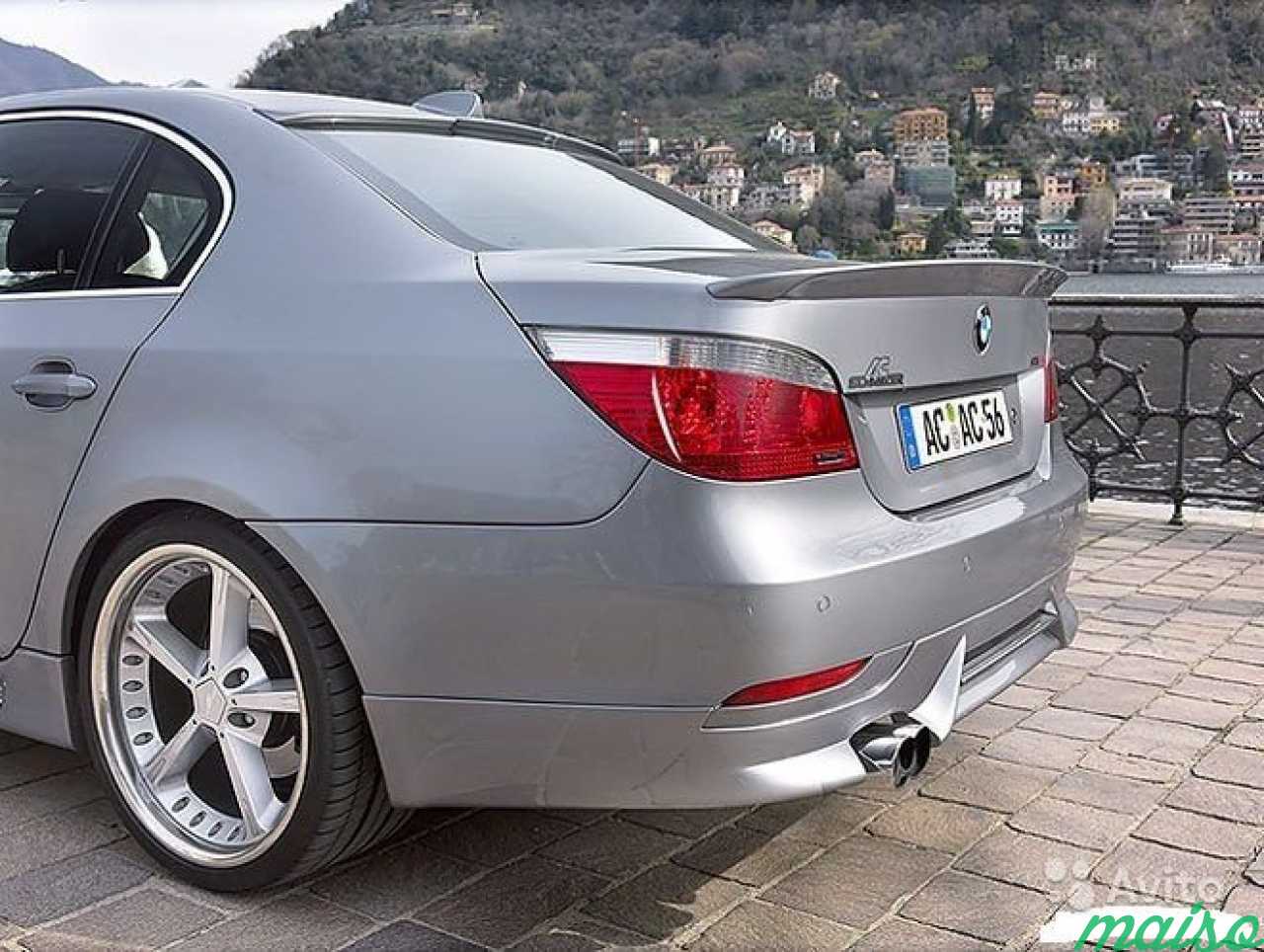 Спойлер на BMW E60 (М5, шницеровский) в Санкт-Петербурге. Фото 2